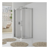 IDRO BRIC BOX DOCCIA SEMICIRCOLARE  77-79 CM NEW PLUS 