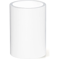 Gedy Porta spazzolini Brenda Bianco matt - h10 x diametro 7 cm