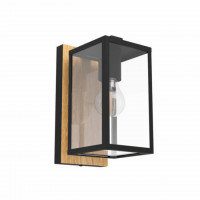 Applique Budrone nera 40W Eglo