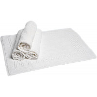 Set 2 Tappeti bagno Hotellerie B&B Bianco