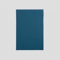 Lenzuolo con angoli Paint blu denim a 1 piazza e mezza Angelo Carillo & C.