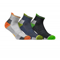 Calza caviglia corta daring n.39/42 fluo traspirante 3 paia