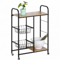 Carrello cucina Tucson 4 ripiani cm 57x30x85 Dimo