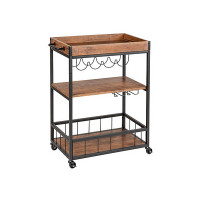 CARRELLO DA CUCINA RUSTICO