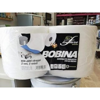 Bobina carta assorbente per cucina Infiore 800+800 strappi - 2 rotoli Industrie Celtex