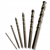 Cassetta 6 punte cobalto: 2,3,4,5,6,8 mm 