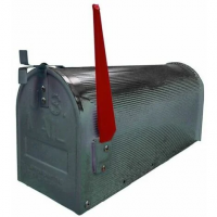  CASSETTA PER LETTERE PORTALETTERE AMERICA ALLUMINIO CM. 17X48X22