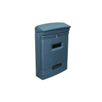 CASSETTA RIVISTE VILLAS ANTRACITE IN ALLUMINIO 25x12x37h CM 