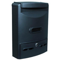 cassetta porta lettere blinky euro-maxi nere alum 29x10x39h