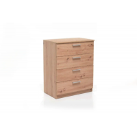 CASSETTIERA CHELSEA M5C ROVERE QUERCIA  71x44xH108 cm 