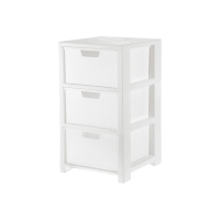 Cassettiera salvaspazio Tontarelli Linea 3  bianco 