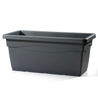 CASSETTONE FIORIERA 100CM ANTRACITE