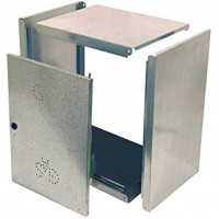 Maggini Armadietto per Contatori Gas in Lamiera Zincata 60 x 40 x 25