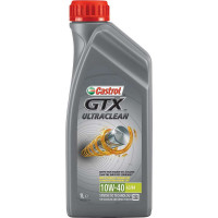 Castrol Olio motore benzina diesel GTX Ultraclean 10W-40 A/B flacone da 1lt