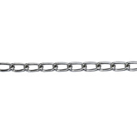 Catena ritorta pretagliata Ø 3 mm. in acciaio ottonato 2,5 mt.
