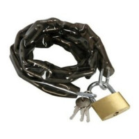 Catena antifurto con lucchetto cm 85 Lampa