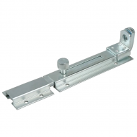 Catenaccio porta lucchetto asta tonda 180 mm 