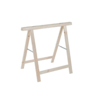 Cavalletto pieghevole in abete 750 x 400 x 750 mm 
