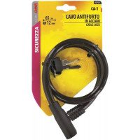 LAMPA - Cavo antifurto in acciaio Ø 12 mm - 65 cm