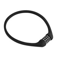 CAVO ANTIFURTO COMBINAZIONE 120X600MM  RIVESTITO CON SILICONE 