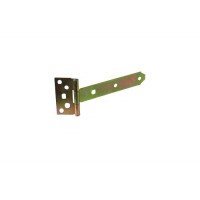 CERNIERA SU PIASTRA  DA AVVITTARE SU  LEGNO 300x30MM ACCIAIO TROPICALIZZATO