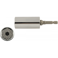 CHIAVE BUSSOLA UNIVERSALE 3/8" CON ADATTATORE