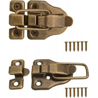 Sistemi di chiusura in ottone per porte 47 x 32 mm confezione da 2 pz 