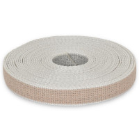 CINTINO  COTONE POLIESTERE BEIGE PER TAPPARELLE 30G 22MM 7MT 