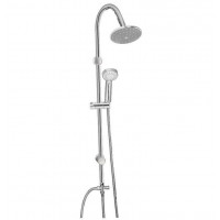 Colonna doccia Idrobric Prime con soffione Ø 15 cm cromato 