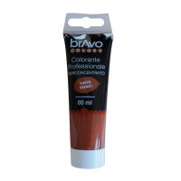 Bravo concentrato all'acqua bruno intenso  flacone da 80 ml professionale 