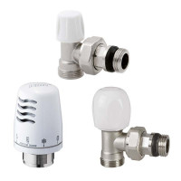 Testa di comando termostatico per valvola 1/2" 3/8"