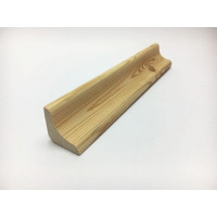 Contrangolo in Pino a spigolo 28x28x3000 mm grezzo 