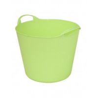 CONTENITORE MULTIUSO VERDE  DIAMETRO 32CM 15LT