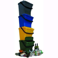 Contenitori Differenziata Urbaplus Verde 40Lt Vetro