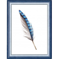 CORNICE BATIK 17MM 21X29.7 CM BLU