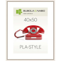 CORNICE PLASTICA BIANCA  40X50 CM 