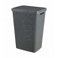 Portabiancheria Curver Jute grigio 58 litri Keter