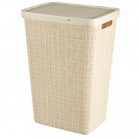 Portabiancheria Curver Jute beige 58 litri Keter