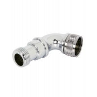 Curvetta Universale con Ghiera Girevole in ottone attacco universale 1/2"