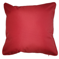 CUSCINO BOMBATO 42X42 CM  BORDO