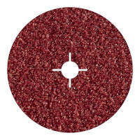 Wolfcraft 5 dischi in fibra per smerigliatrice grana 60 D. 115mm