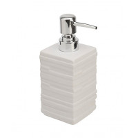 DISPENSER SAPONE BIANCO LINEA BRIK