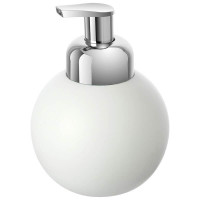 Dispenser sapone bianco linea oslo