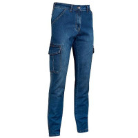 U-POWER PANTALONE JEANS GUADO BLU   TOMMY TAGLIA 30 