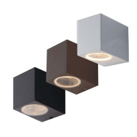 Applique Cubo Antracite 1xGU10 IP54