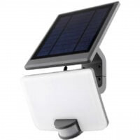 Proiettore Led Ulysse antracite con sensore 10W Fan Europe