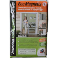Zanzariera magnetica Eco Magnetix nera 130x230 Sangiorgio