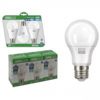 Lampadina Led Ecolight goccia 3 pezzi 15W Century