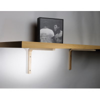 Reggimensola elle 25cm legno naturale 