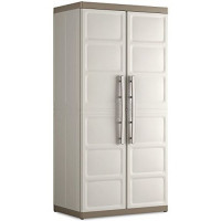 Armadio Excellence XL Alto con 4 Ripiani Regolabili - 89x54x182 cm